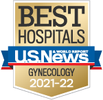 Best Hospitals - US New & World Report Gynecology 20212022 - Gynecology Specialty badge
